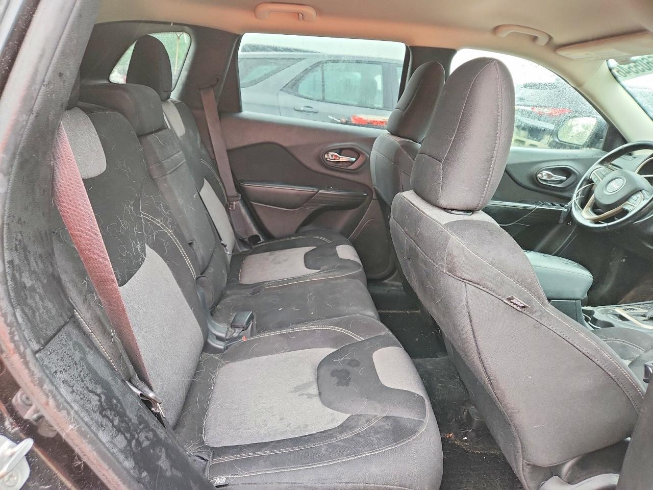 2014 Jeep Cherokee Latitude Black vin: 1C4PJMCS8EW291173