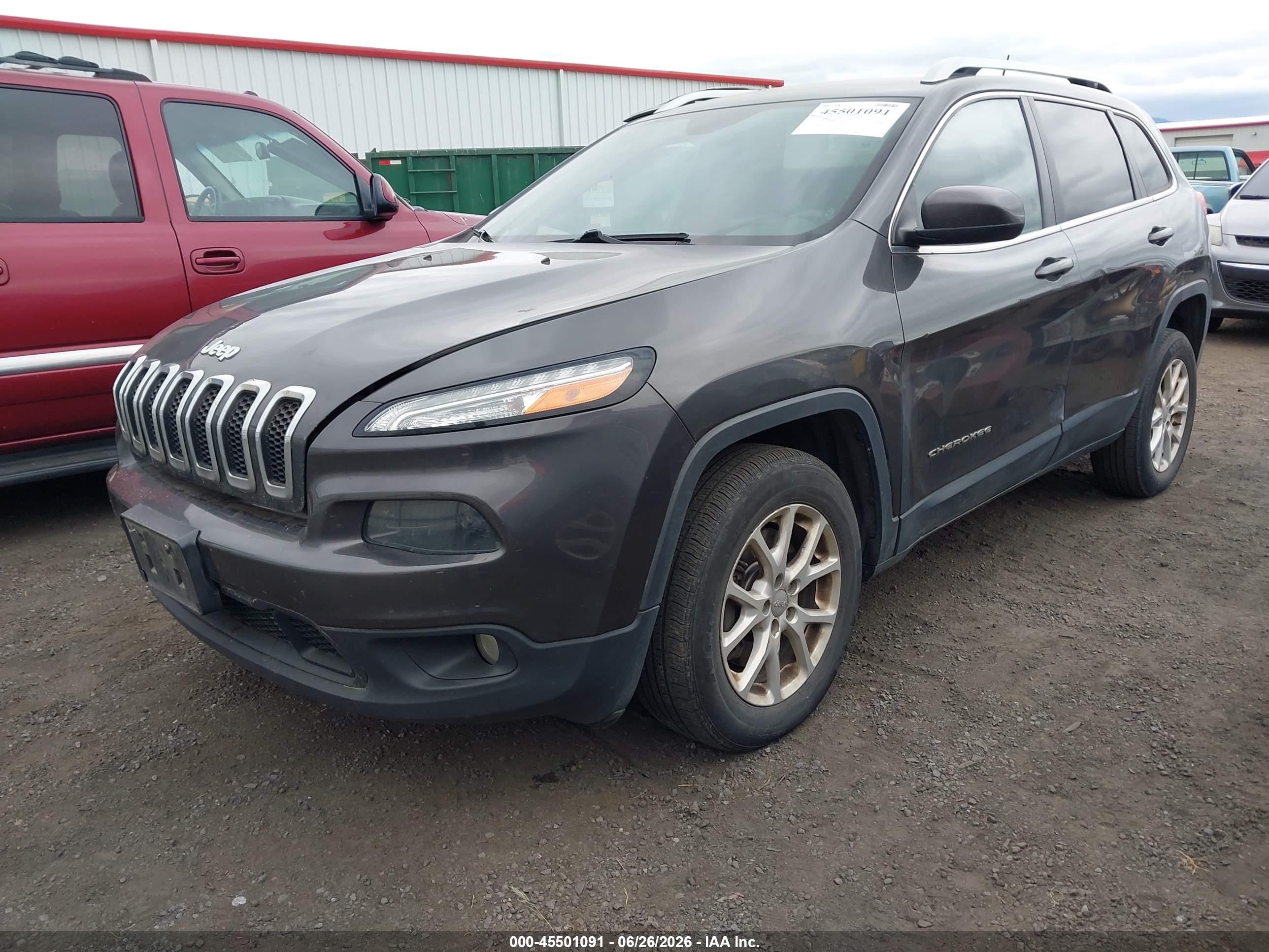 2015 Jeep Cherokee Latitude/latitude Altitude Black vin: 1C4PJMCS8FW639300