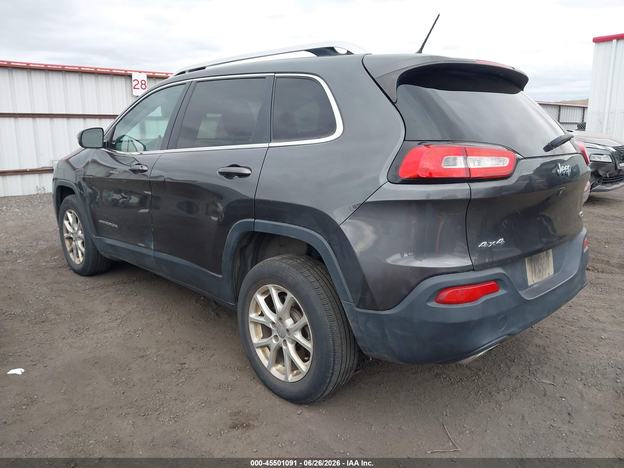 2015 Jeep Cherokee Latitude/latitude Altitude Black vin: 1C4PJMCS8FW639300
