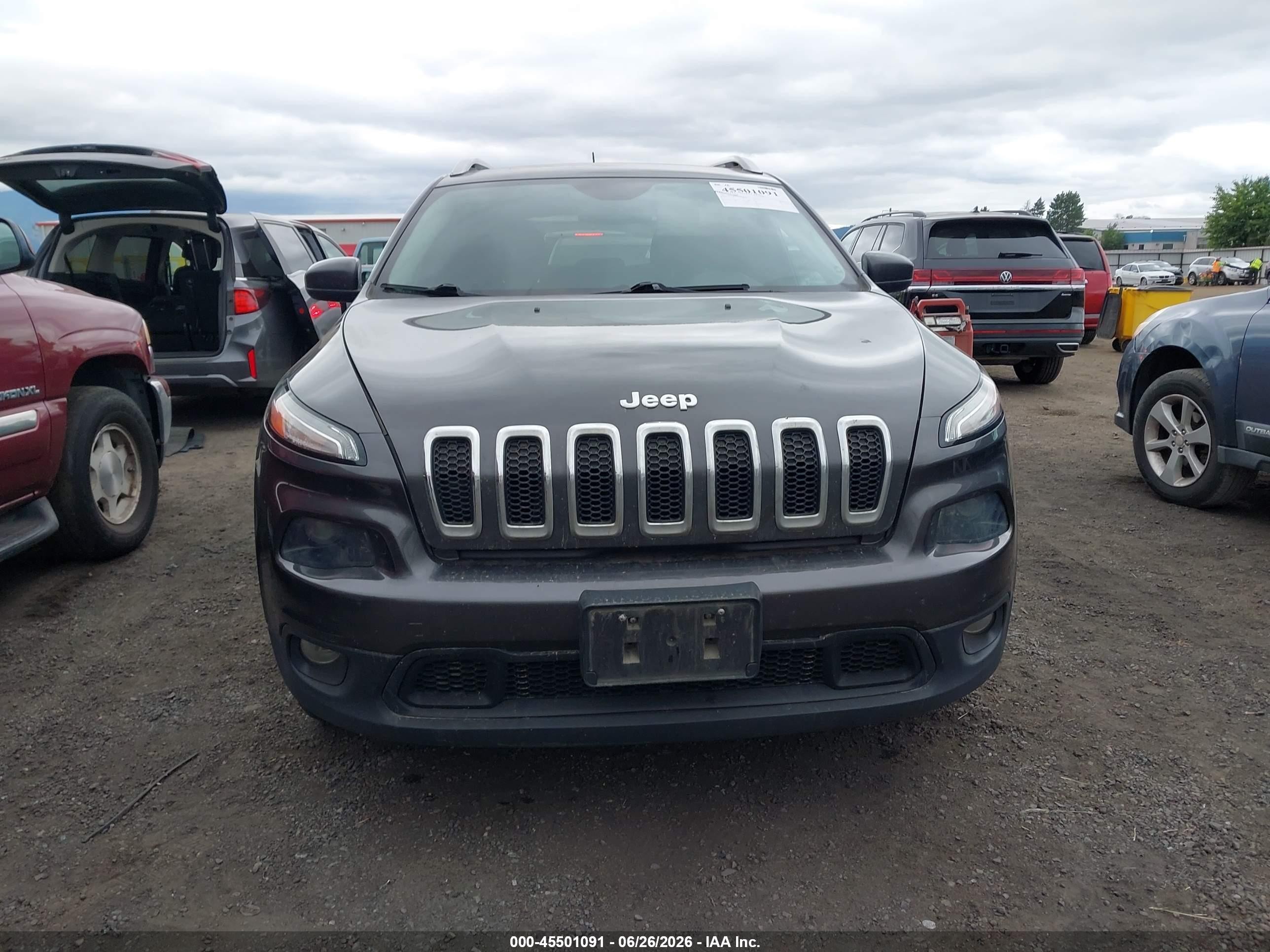 2015 Jeep Cherokee Latitude/latitude Altitude Black vin: 1C4PJMCS8FW639300