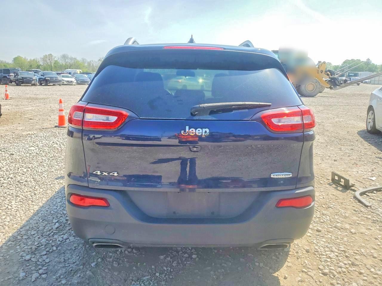2015 Jeep Cherokee Blue vin: 1C4PJMCS8FW653083