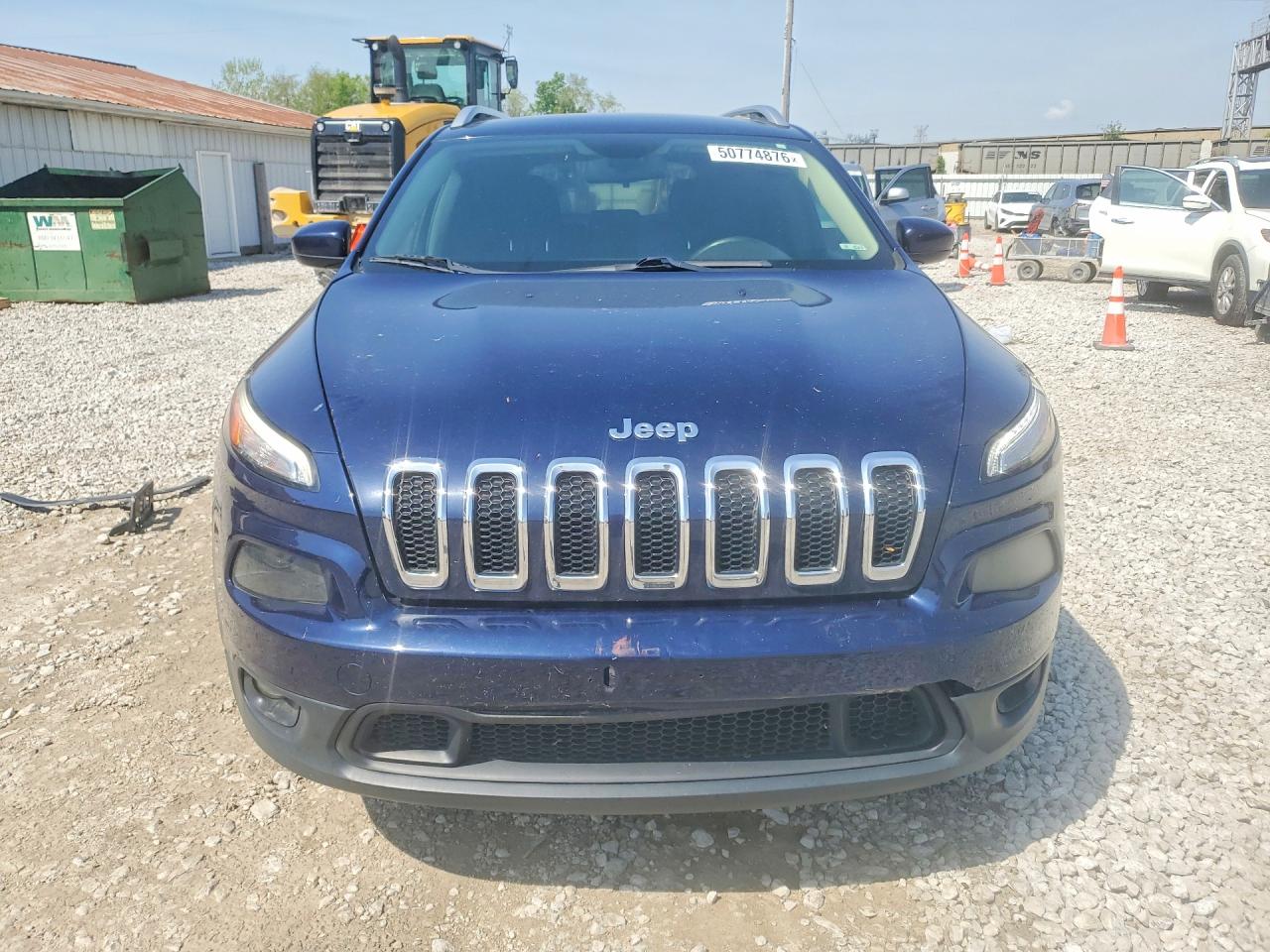 2015 Jeep Cherokee Blue vin: 1C4PJMCS8FW653083