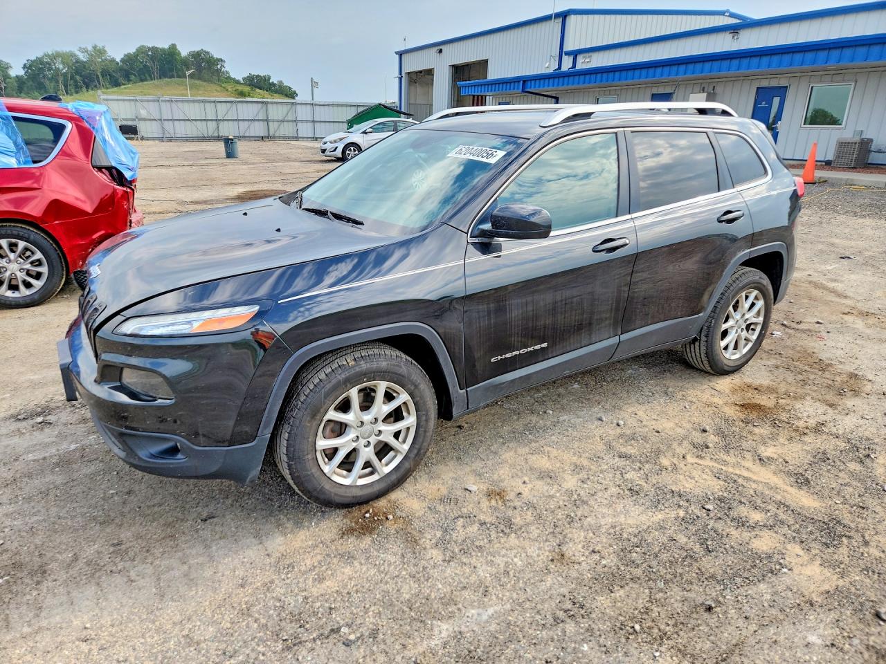 2015 Jeep Cherokee Latitude Черный vin: 1C4PJMCS8FW794834