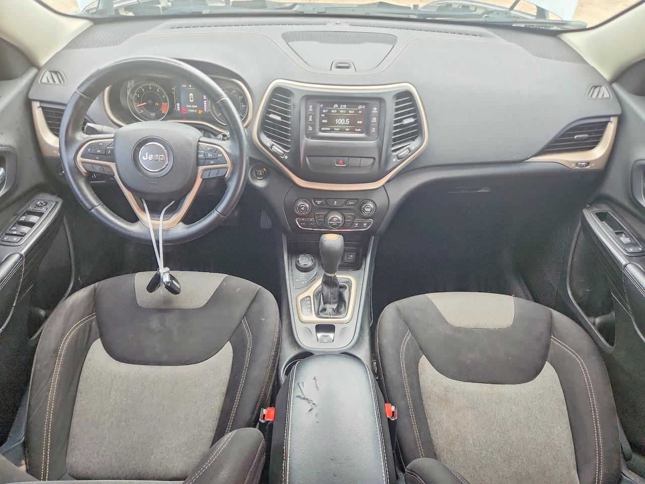 2014 Jeep Cherokee Latitude Gray vin: 1C4PJMCS9EW144960