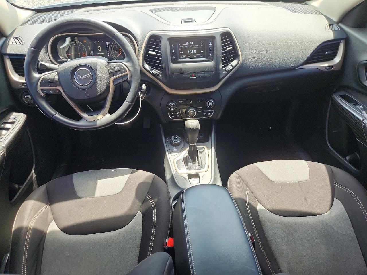 2014 Jeep Cherokee Latitude Синий vin: 1C4PJMCS9EW145364
