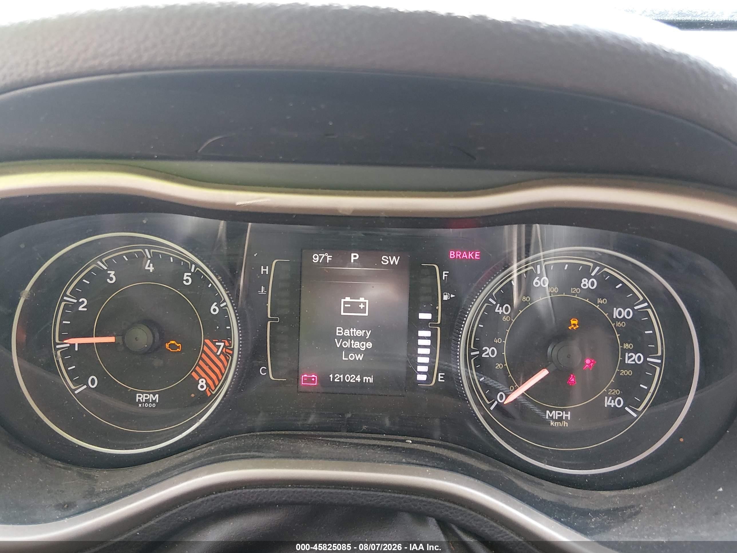 2014 Jeep Cherokee Latitude Red vin: 1C4PJMCS9EW247991