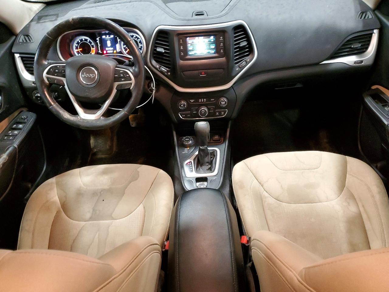 2015 Jeep Cherokee Latitude Tan vin: 1C4PJMCS9FW745125