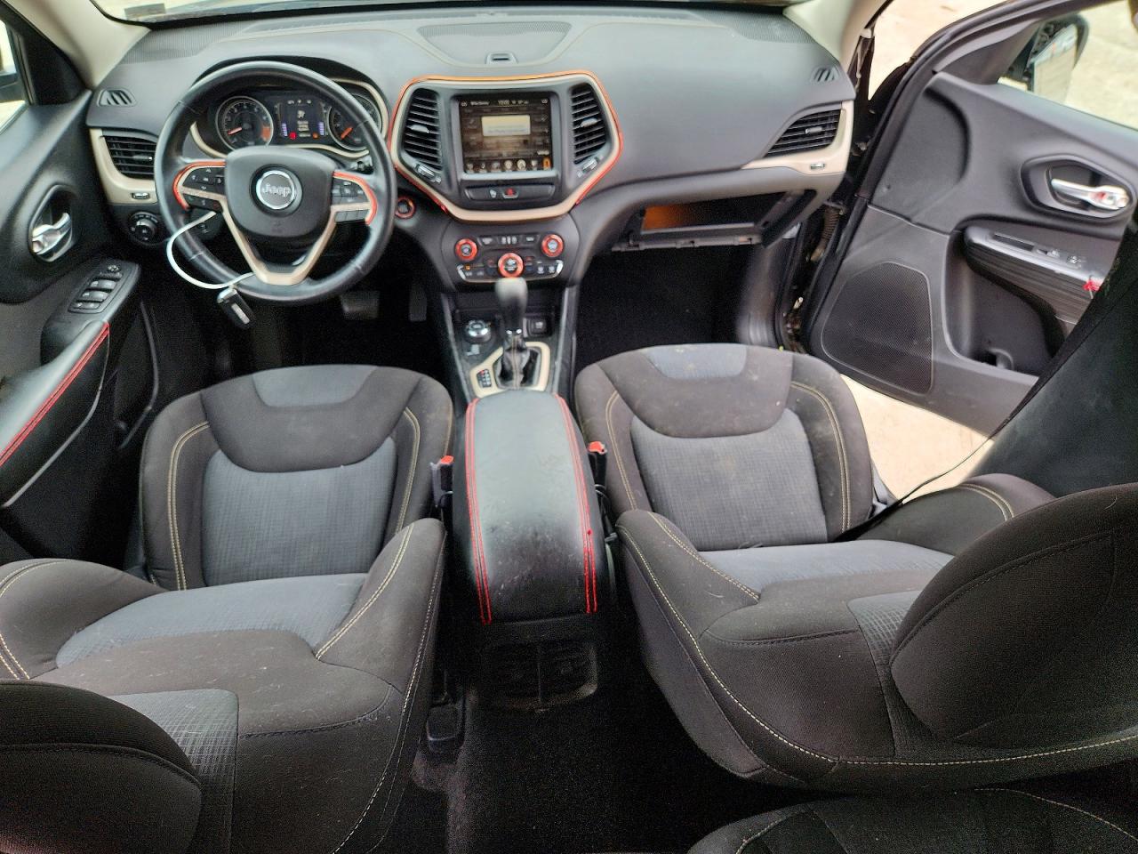 2015 Jeep Cherokee Latitude Gray vin: 1C4PJMCS9FW776729