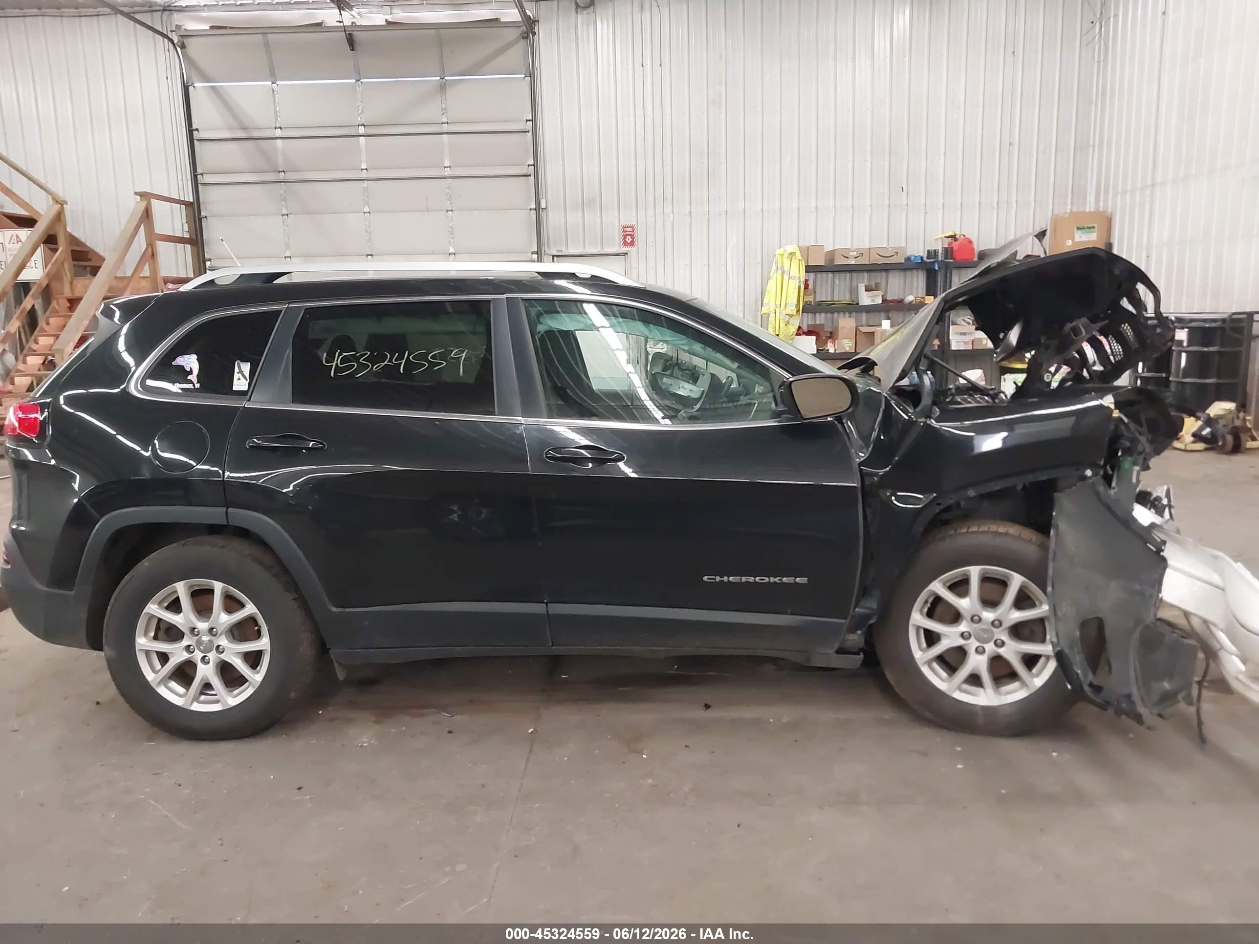 2015 Jeep Cherokee Latitude Dark Blue vin: 1C4PJMCSOFW739441