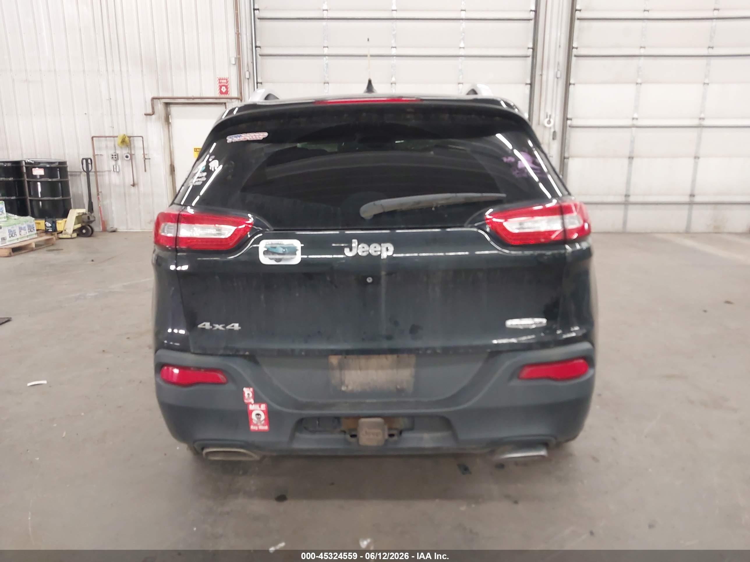 2015 Jeep Cherokee Latitude Dark Blue vin: 1C4PJMCSOFW739441
