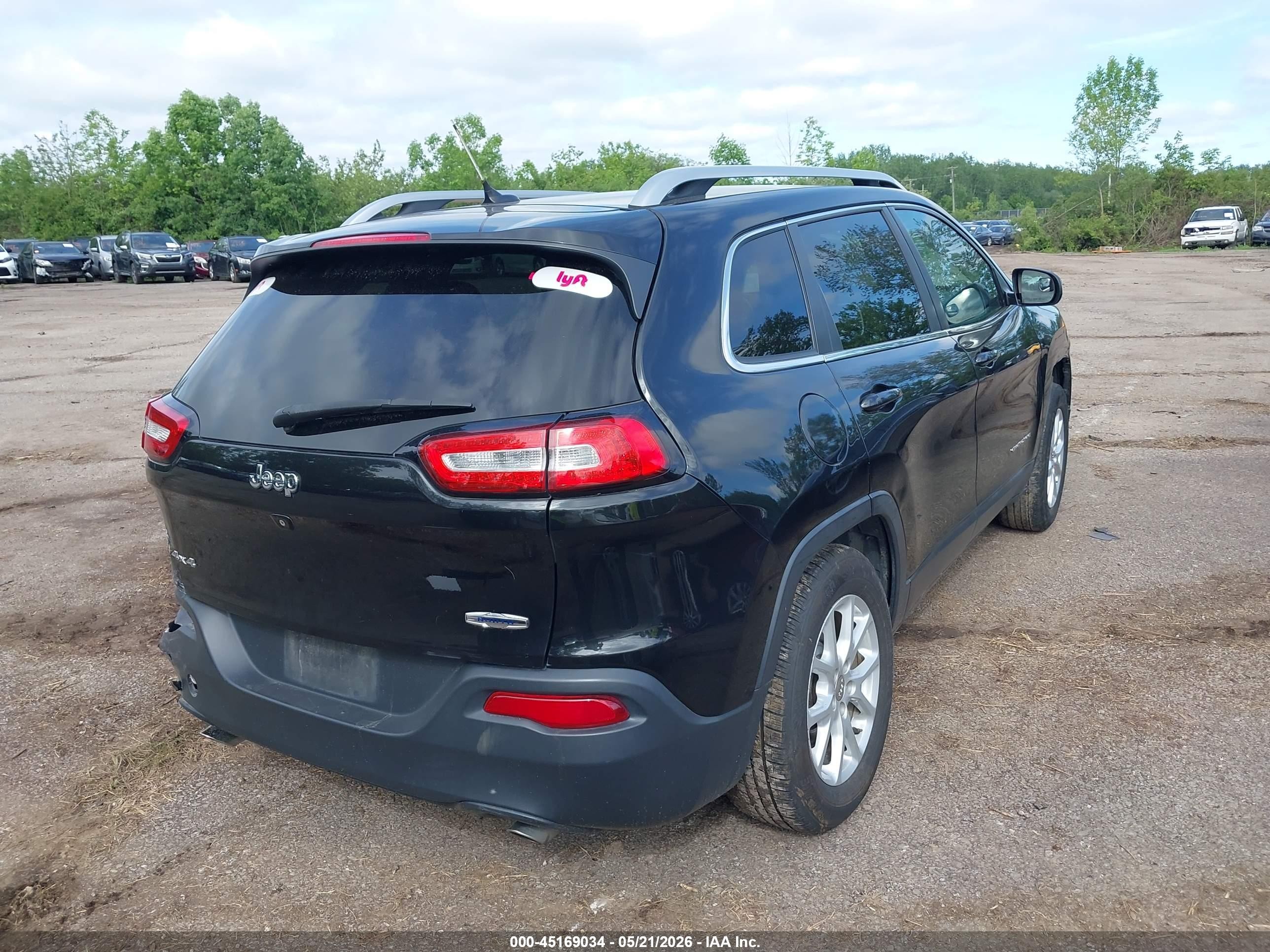 2014 Jeep Cherokee North Black vin: 1C4PJMCSXEW111935