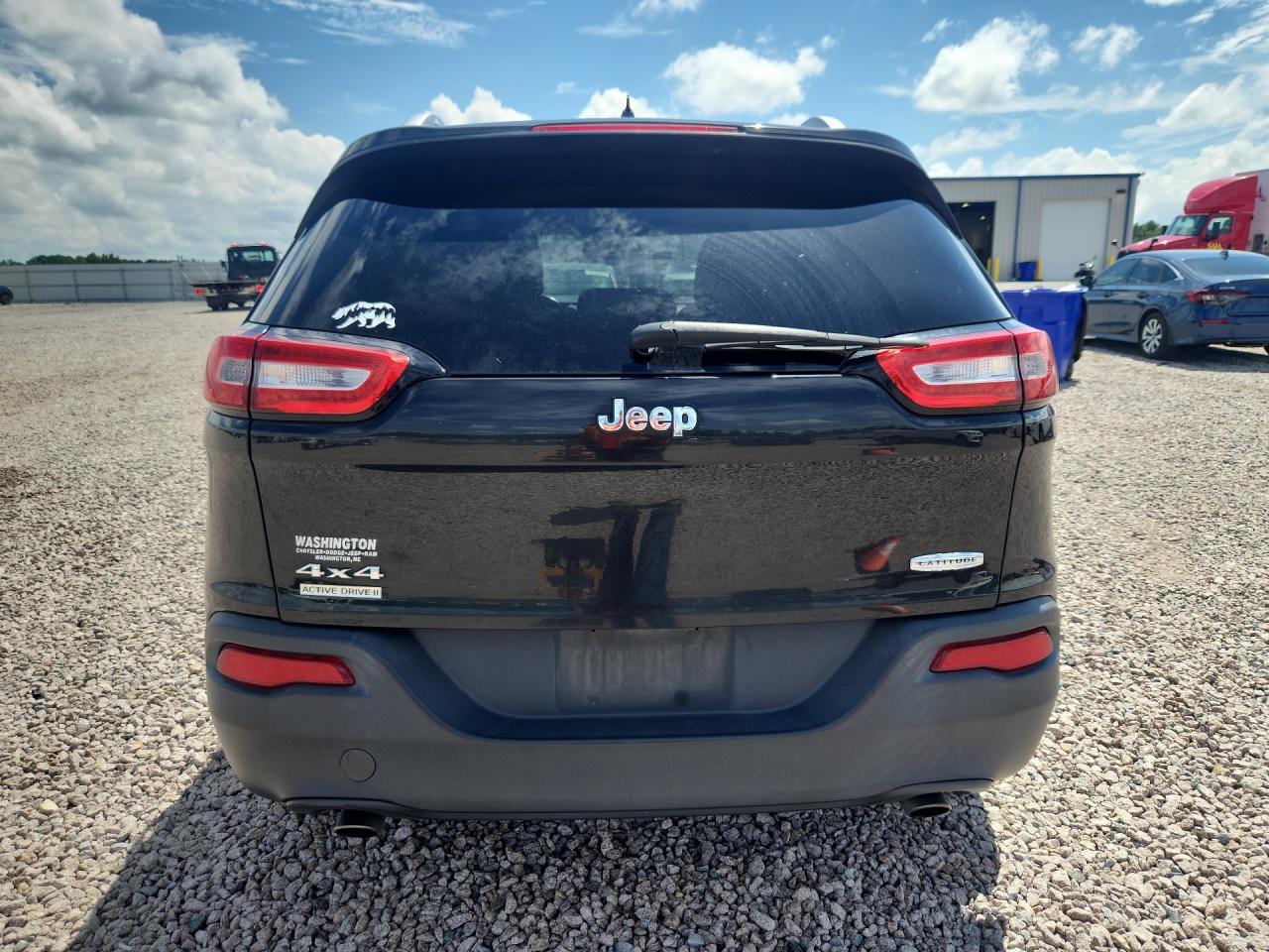 2014 Jeep Cherokee Latitude Black vin: 1C4PJMCSXEW114267