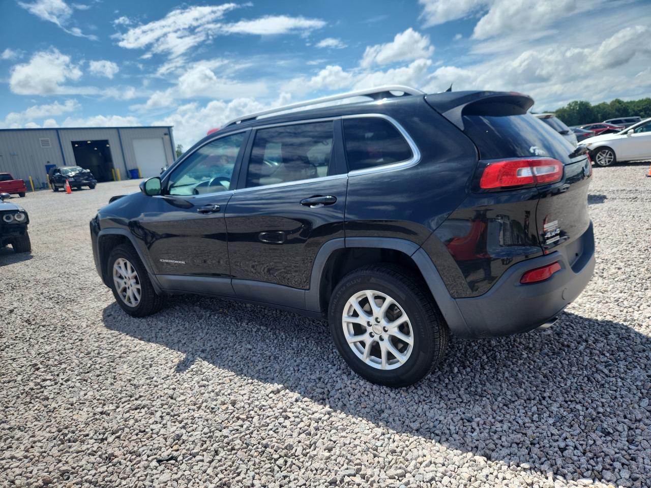 2014 Jeep Cherokee Latitude Black vin: 1C4PJMCSXEW114267