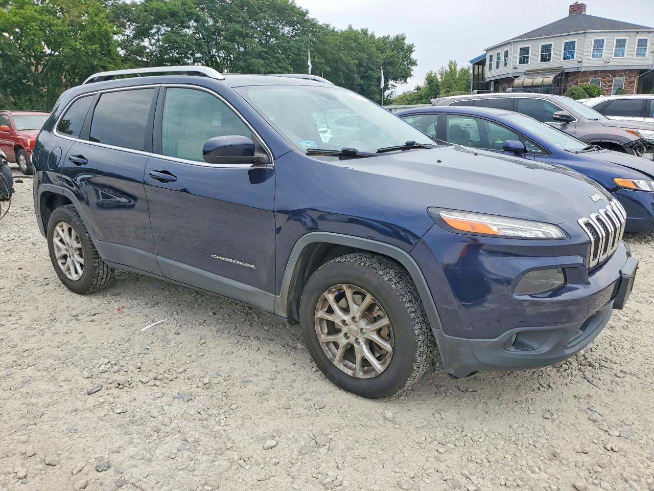 2015 Jeep Cherokee Latitude Blue vin: 1C4PJMCSXFW504710