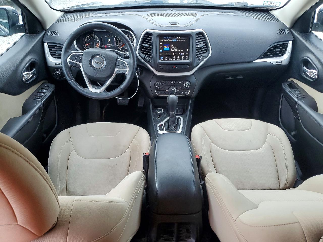 2015 Jeep Cherokee Latitude Blue vin: 1C4PJMCSXFW504710