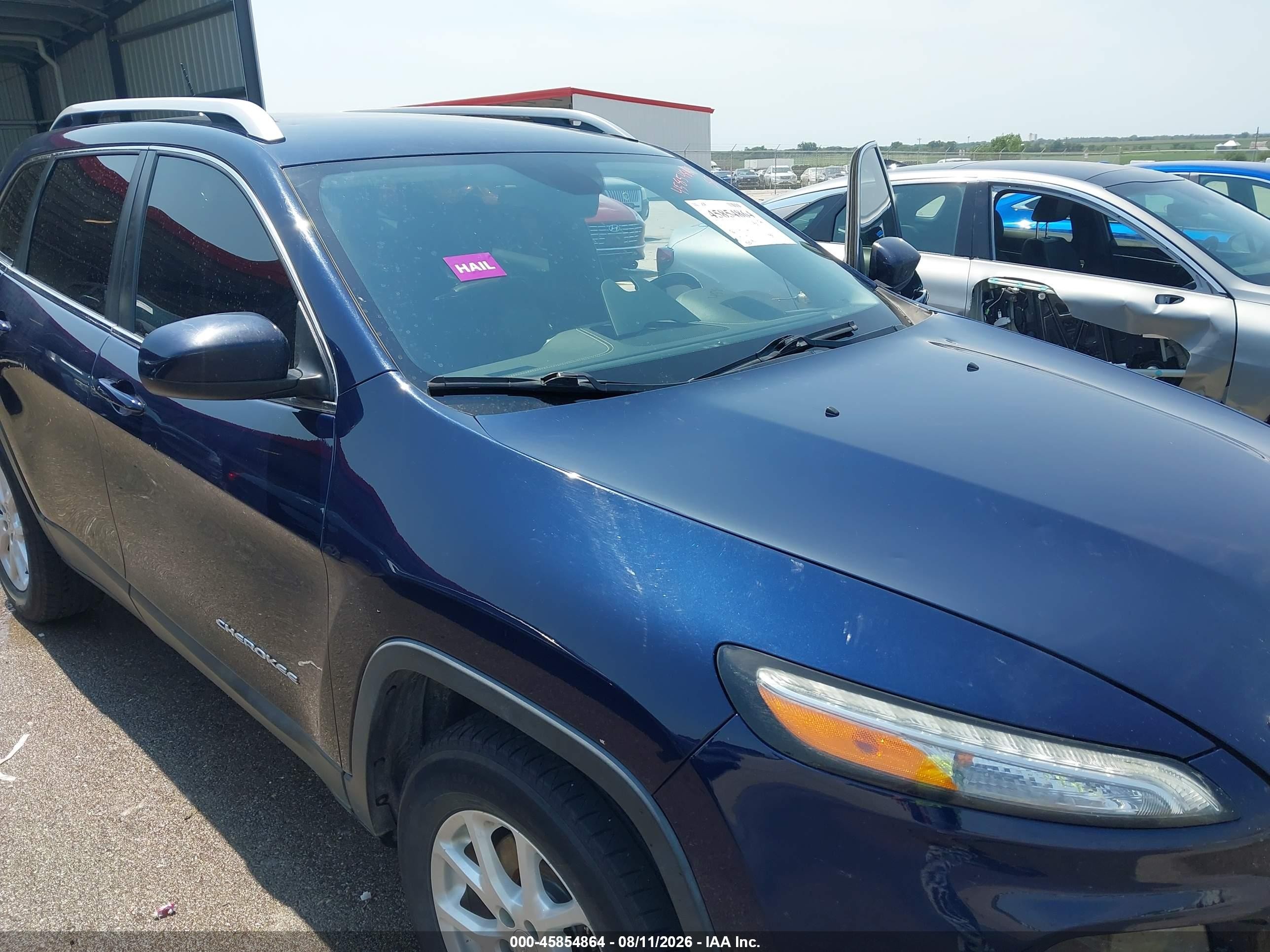 2015 Jeep Cherokee Latitude Blue vin: 1C4PJMCSXFW604905