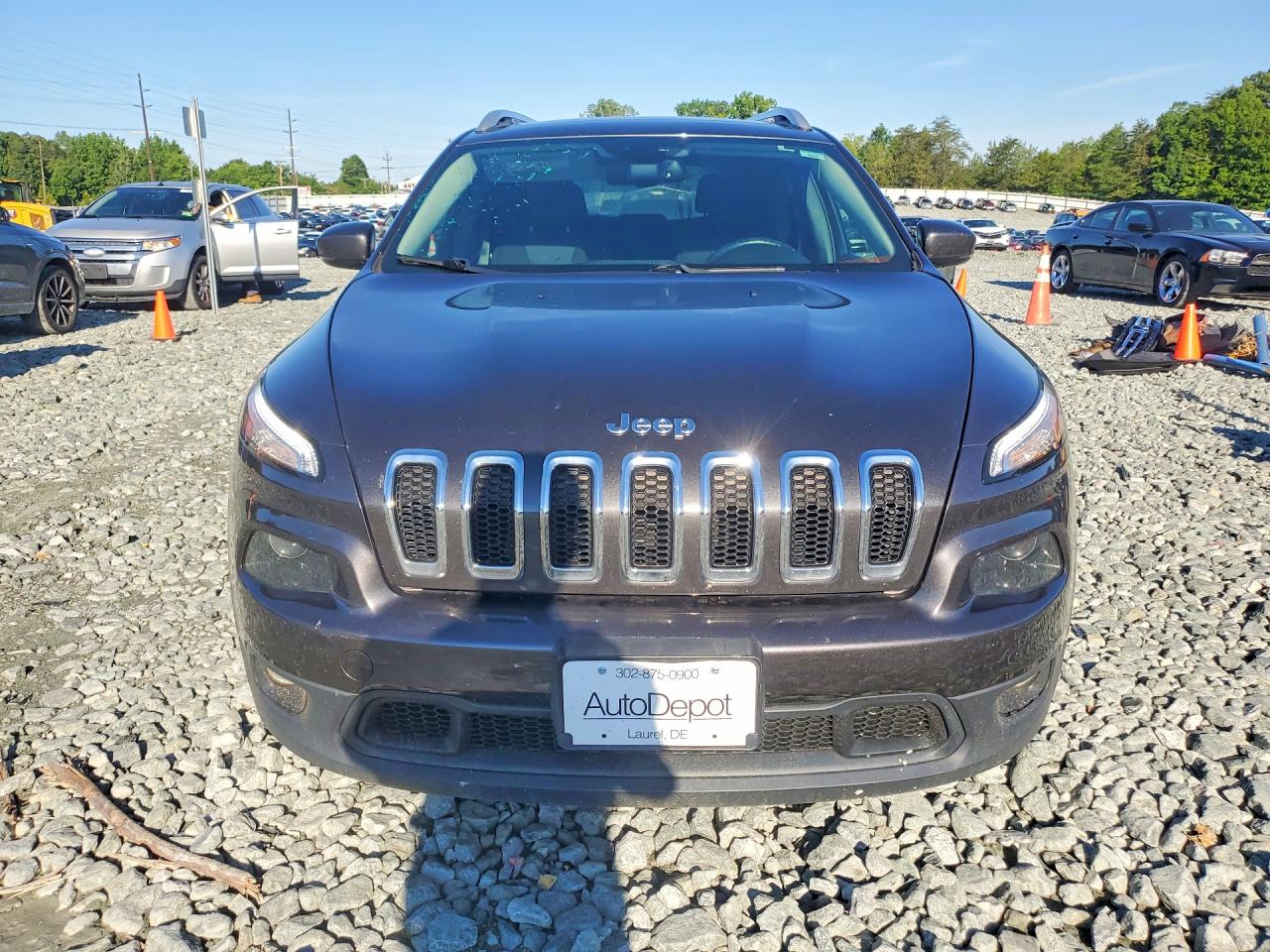 2015 Jeep Cherokee Latitude Charcoal vin: 1C4PJMCSXFW606511
