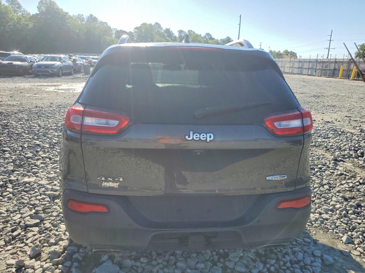 2015 Jeep Cherokee Latitude Charcoal vin: 1C4PJMCSXFW606511