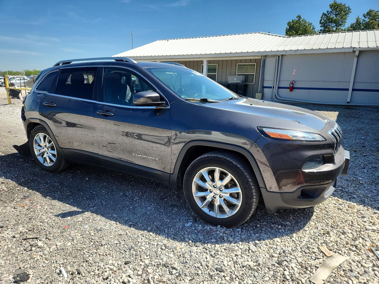 2015 Jeep Cherokee Limited Black vin: 1C4PJMDB0FW698923