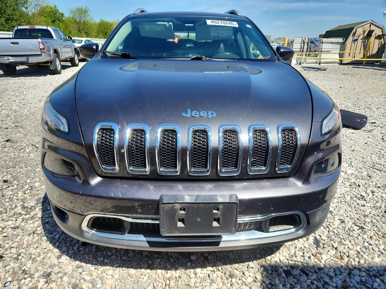 2015 Jeep Cherokee Limited Black vin: 1C4PJMDB0FW698923