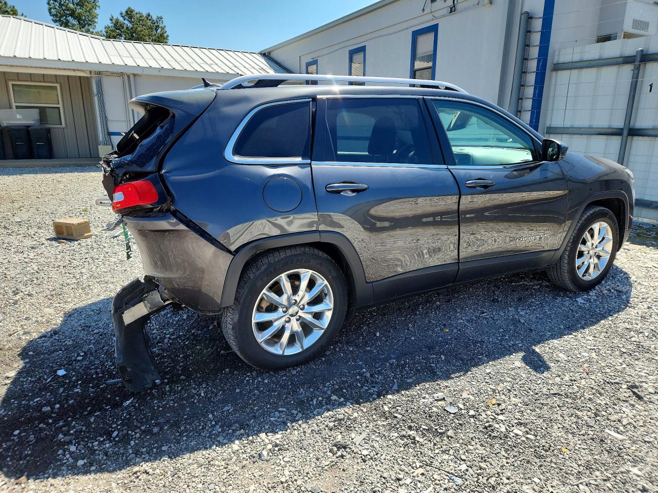 2015 Jeep Cherokee Limited Black vin: 1C4PJMDB0FW698923