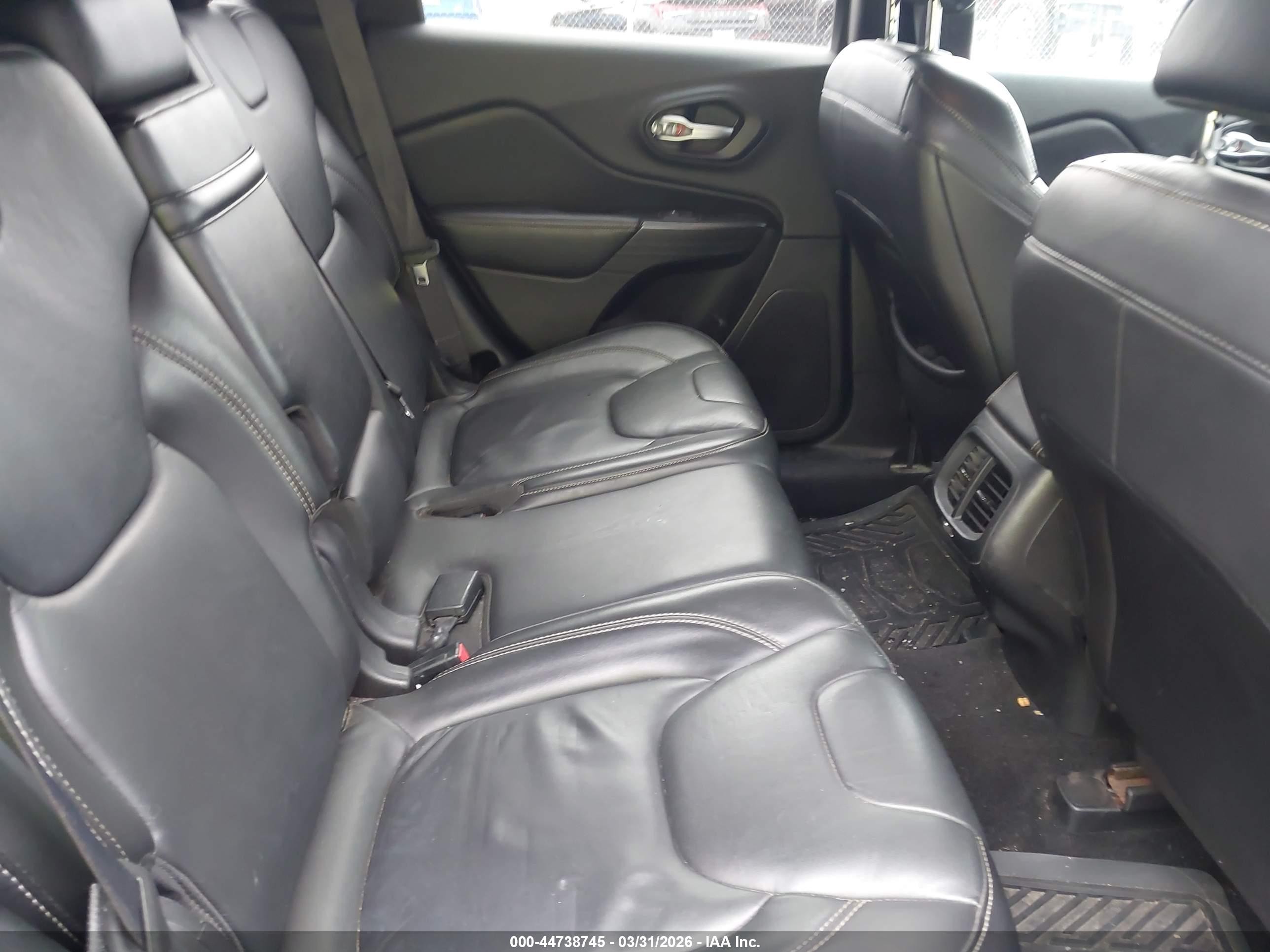 2015 Jeep Cherokee Limited Blue vin: 1C4PJMDB0FW749403