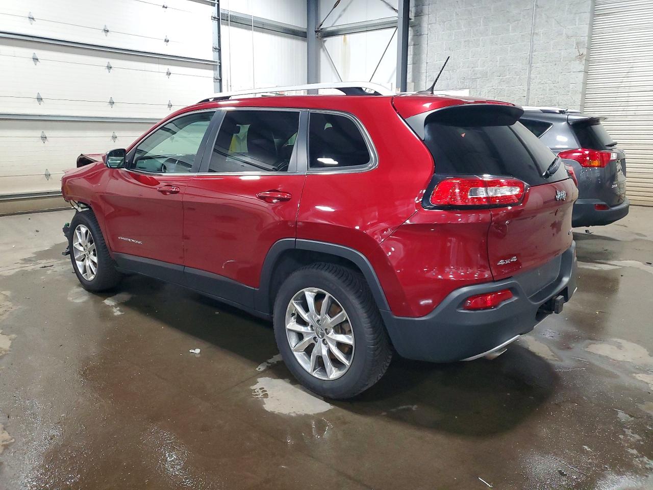 2014 Jeep Cherokee Limited Red vin: 1C4PJMDB1EW129402