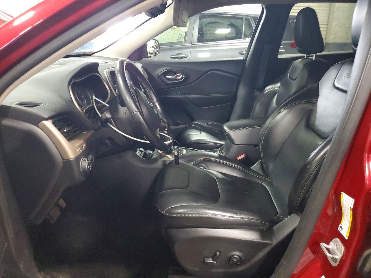 2014 Jeep Cherokee Limited Red vin: 1C4PJMDB1EW129402