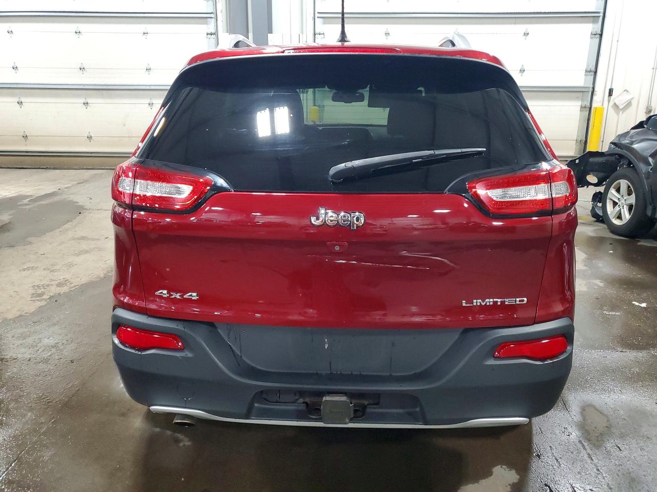 2014 Jeep Cherokee Limited Red vin: 1C4PJMDB1EW129402