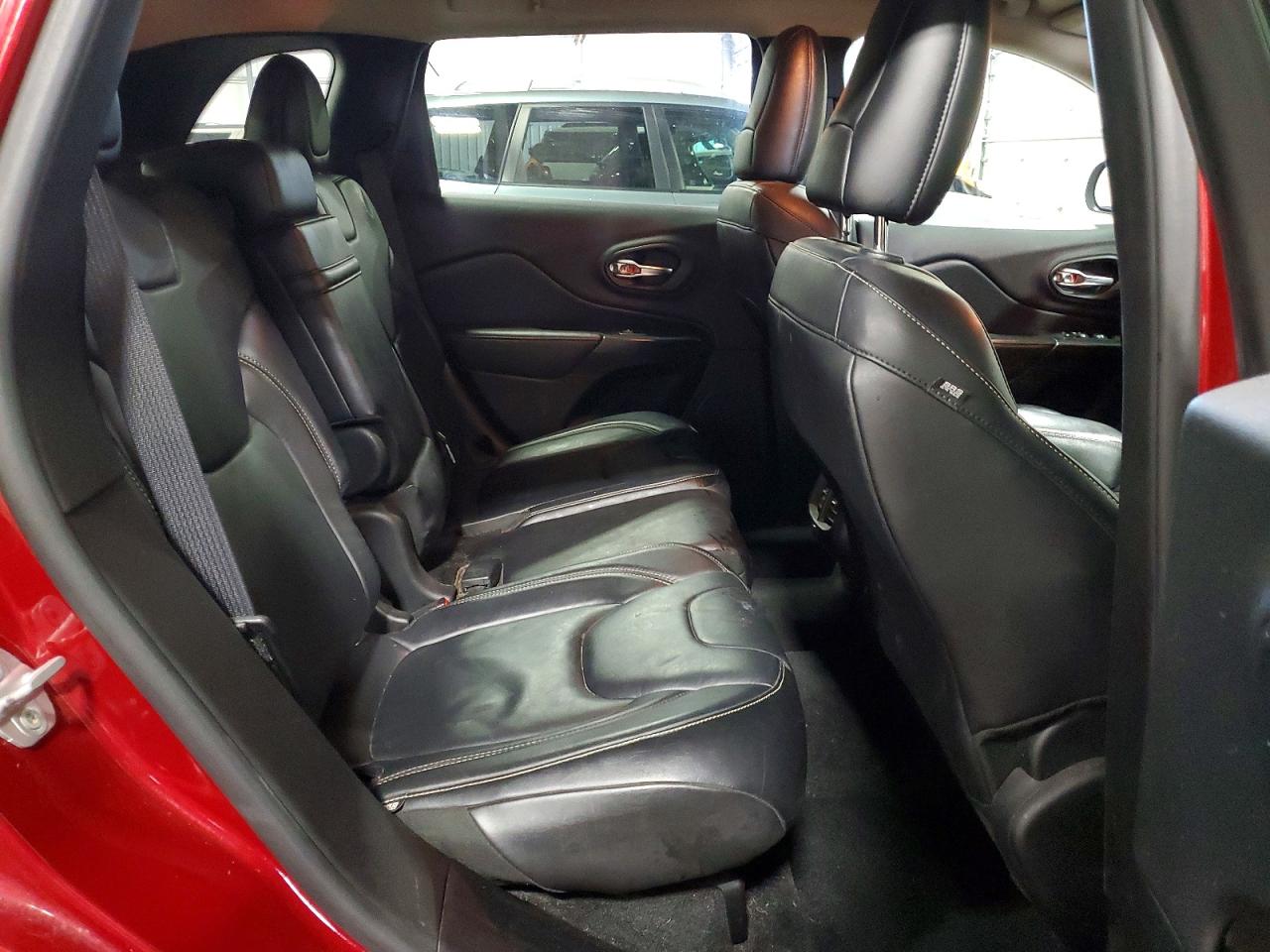 2014 Jeep Cherokee Limited Red vin: 1C4PJMDB1EW129402