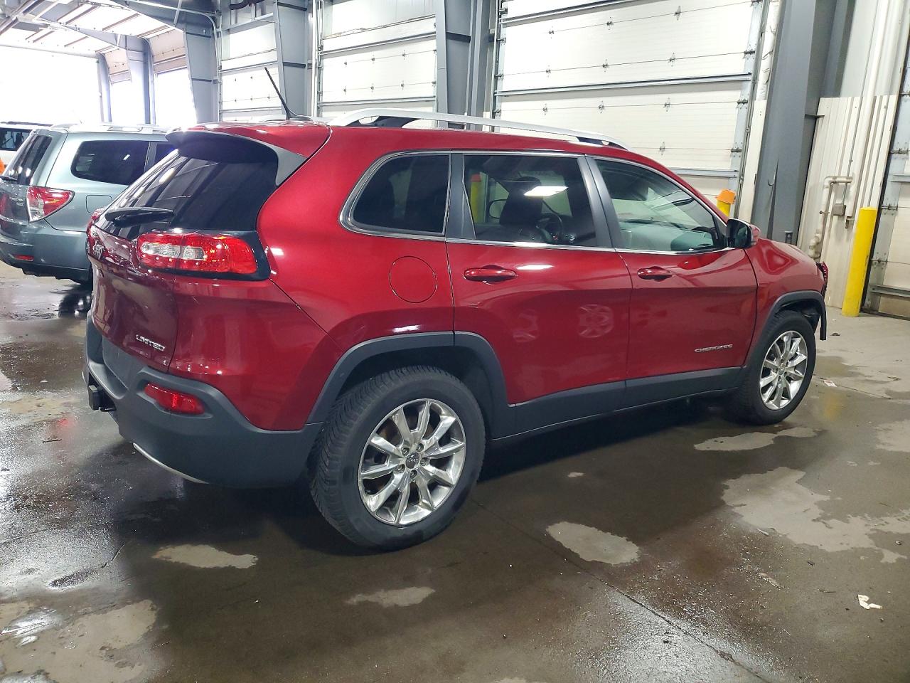 2014 Jeep Cherokee Limited Red vin: 1C4PJMDB1EW129402