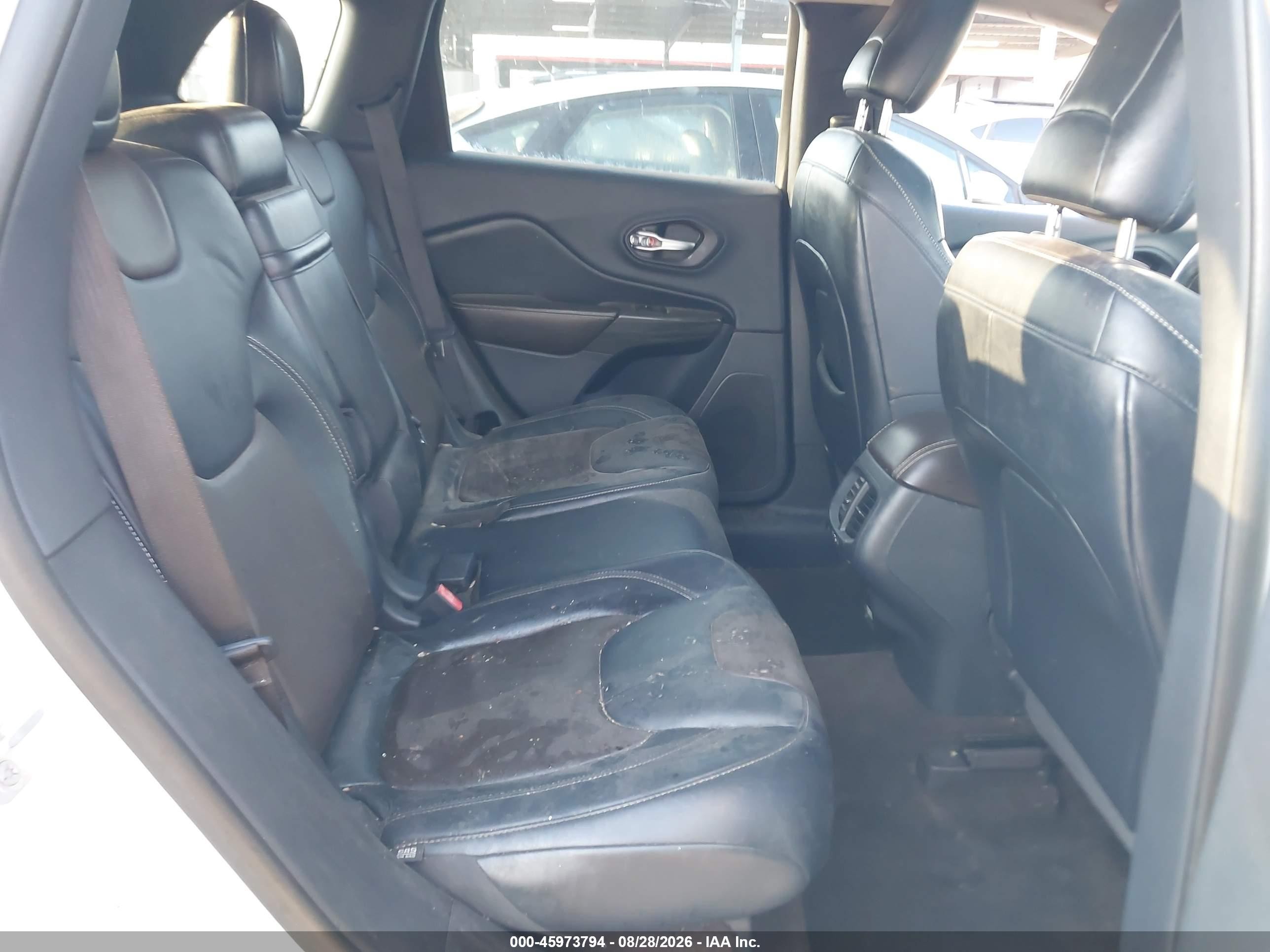 2014 Jeep Cherokee Limited Белый vin: 1C4PJMDB1EW197988