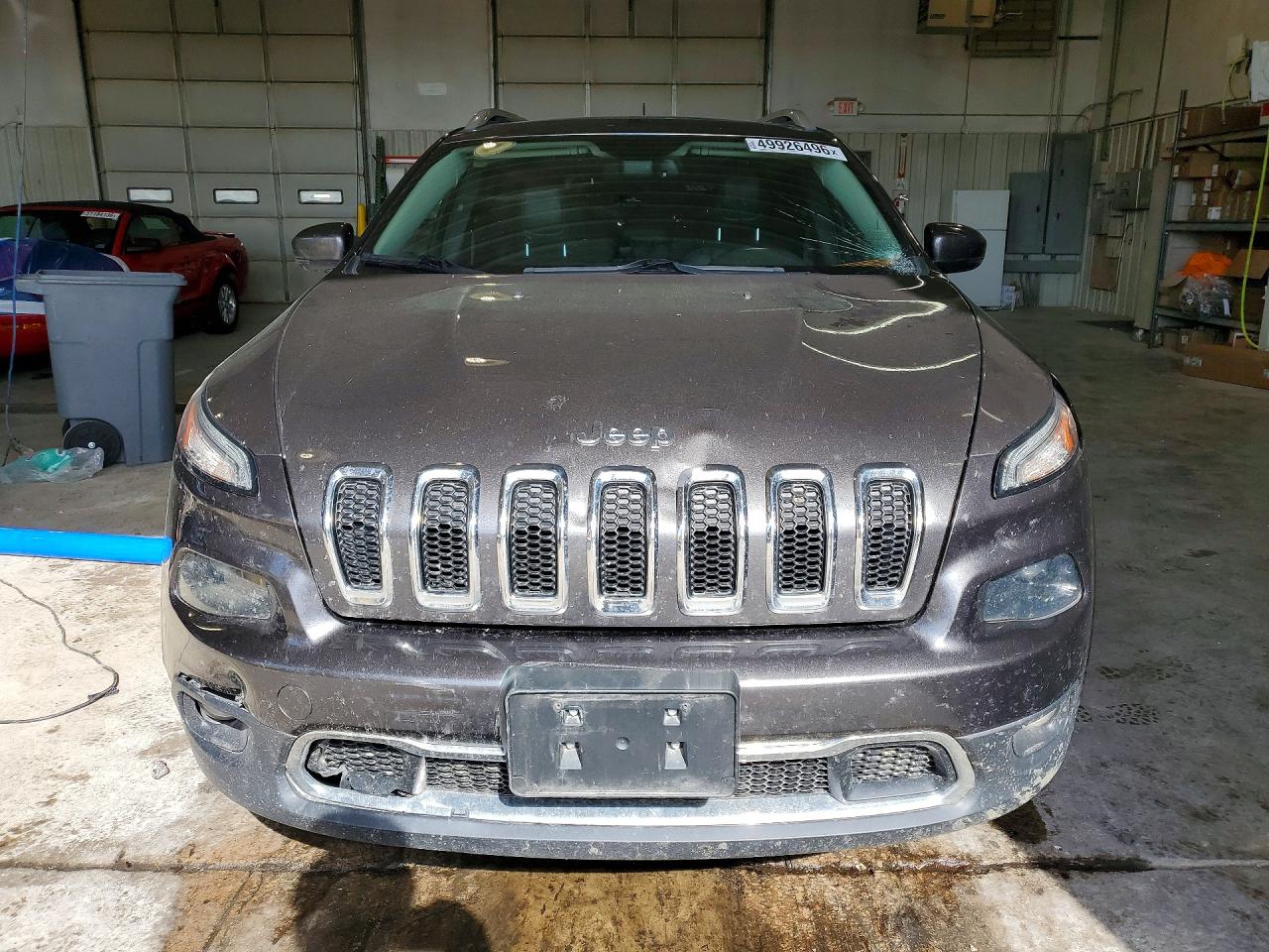2014 Jeep Cherokee Limited Gray vin: 1C4PJMDB2EW140196