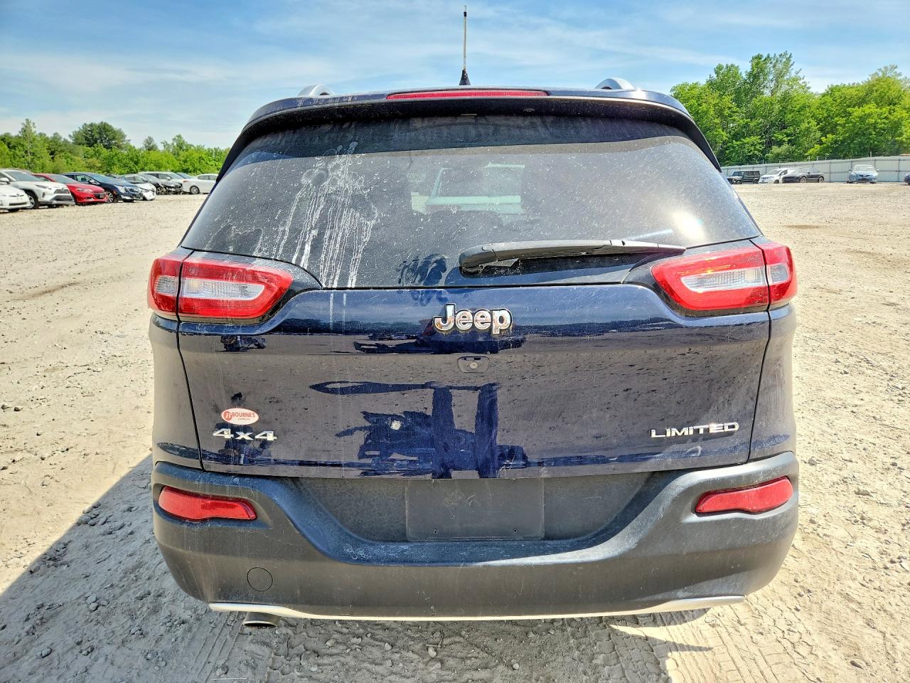 2014 Jeep Cherokee Limited Blue vin: 1C4PJMDB2EW180357
