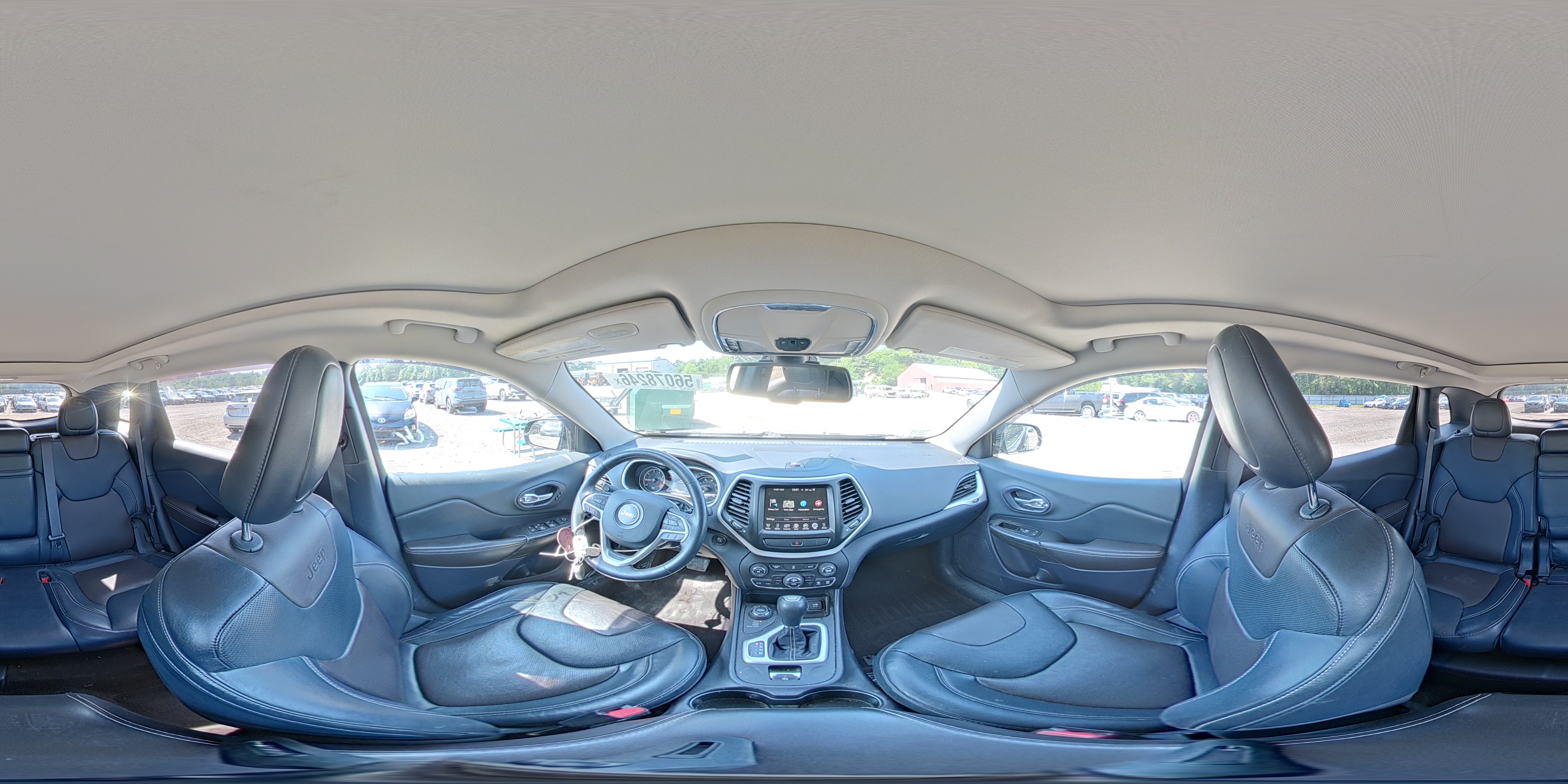 2014 Jeep Cherokee Limited Blue vin: 1C4PJMDB2EW180357