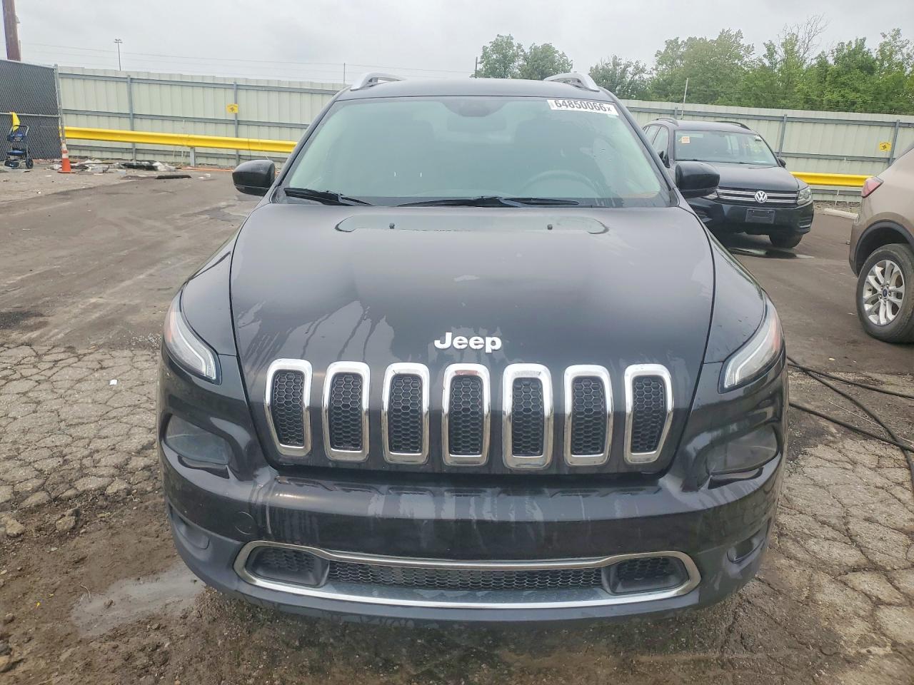 2014 Jeep Cherokee Limited Black vin: 1C4PJMDB2EW198499