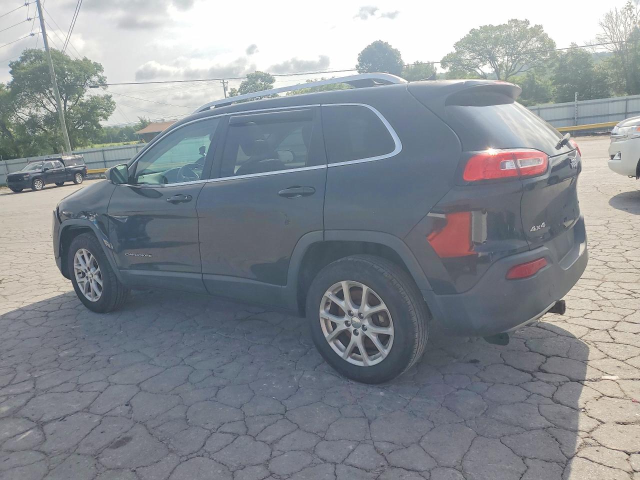 2014 Jeep Cherokee Limited Black vin: 1C4PJMDB2EW282046