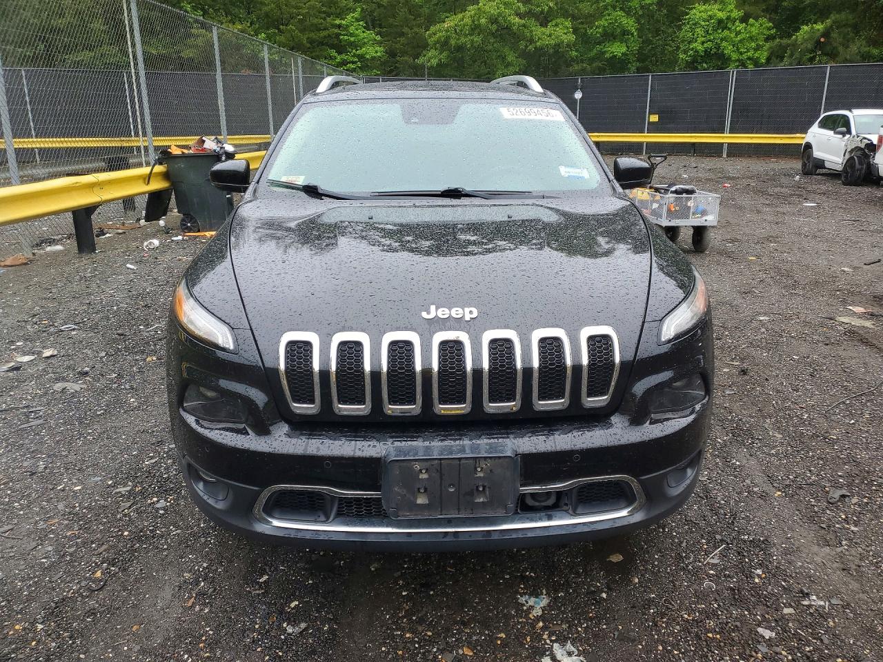 2018 Jeep Cherokee Limited Black vin: 1C4PJMDB2JD579646