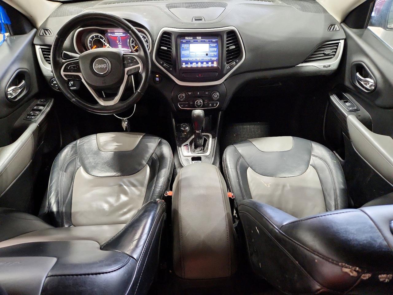 2014 Jeep Cherokee Limited Красный vin: 1C4PJMDB3EW173627