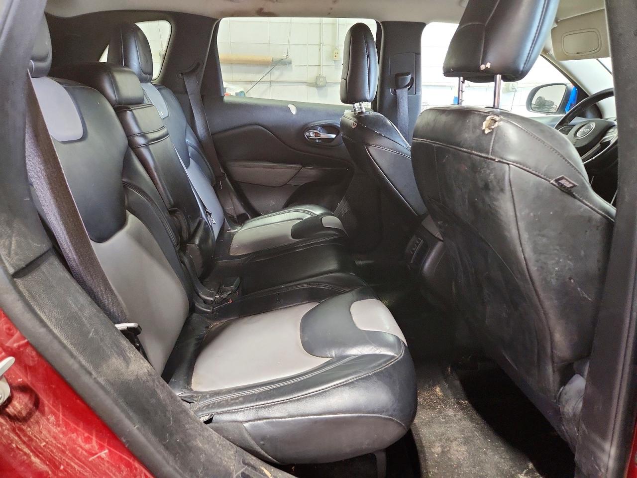 2014 Jeep Cherokee Limited Красный vin: 1C4PJMDB3EW173627