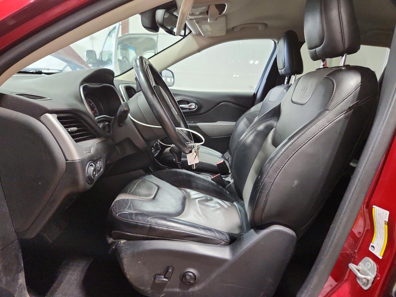 2014 Jeep Cherokee Limited Красный vin: 1C4PJMDB3EW173627