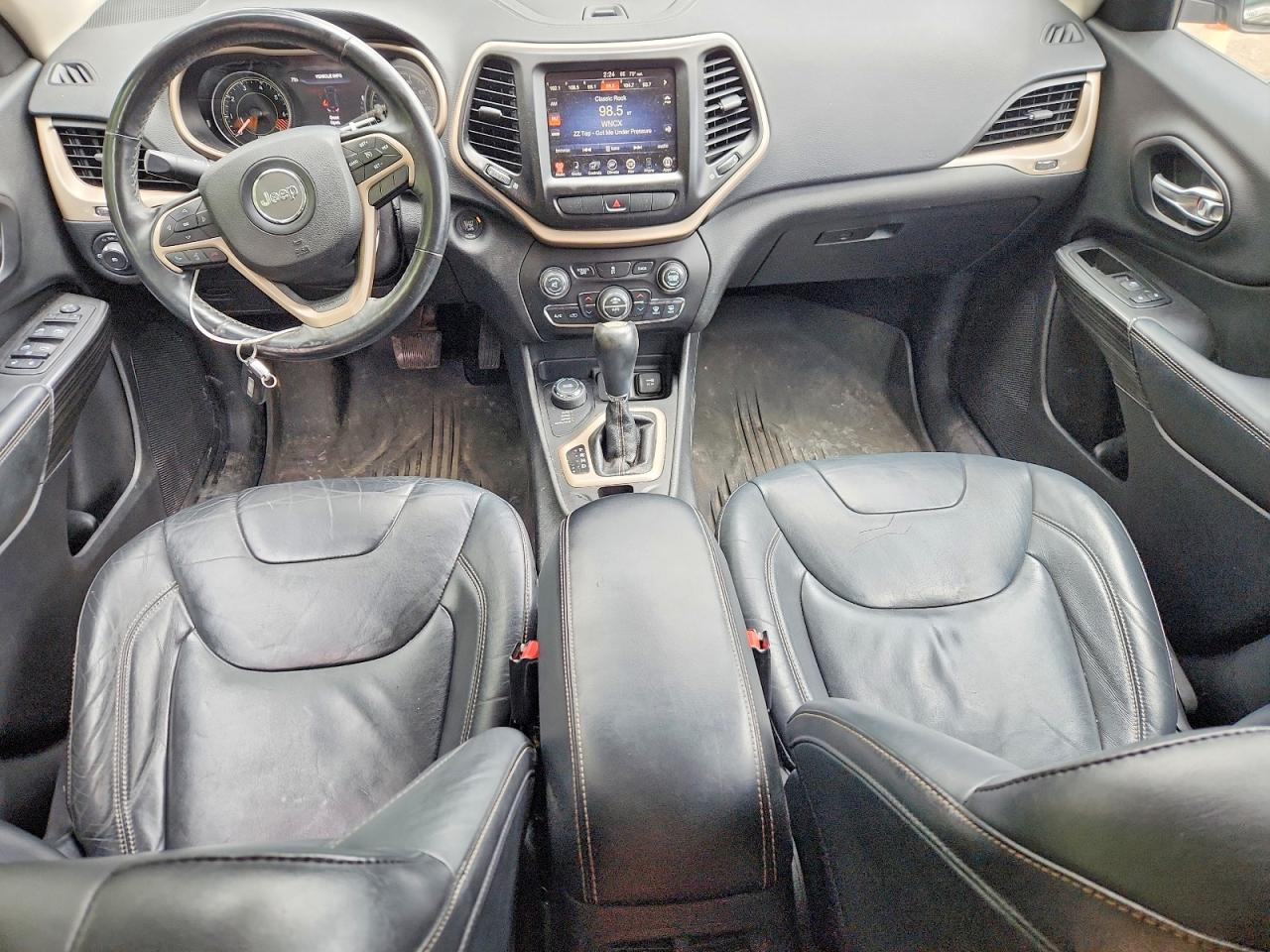 2014 Jeep Cherokee Limited Black vin: 1C4PJMDB3EW180643