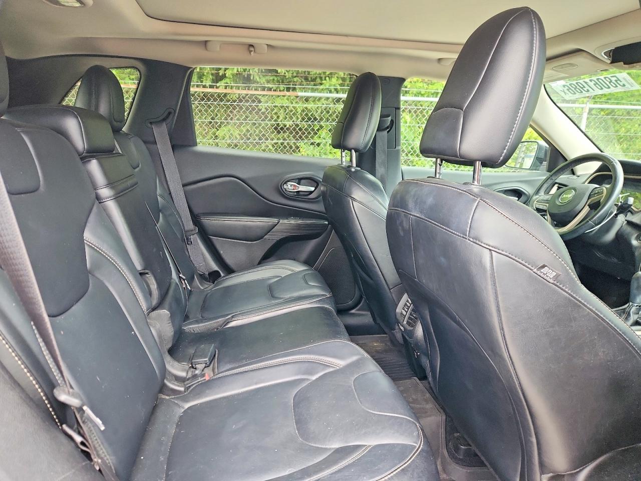 2014 Jeep Cherokee Limited Black vin: 1C4PJMDB3EW180643