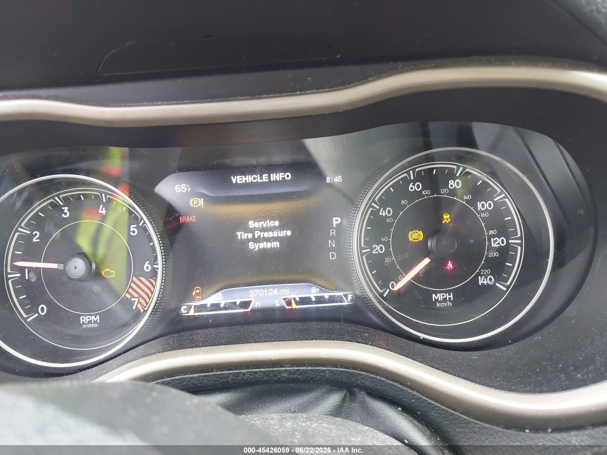 2014 Jeep Cherokee Limited Red vin: 1C4PJMDB4EW131516
