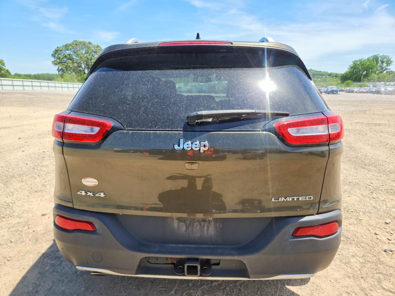 2014 Jeep Cherokee Limited Green vin: 1C4PJMDB4EW211155
