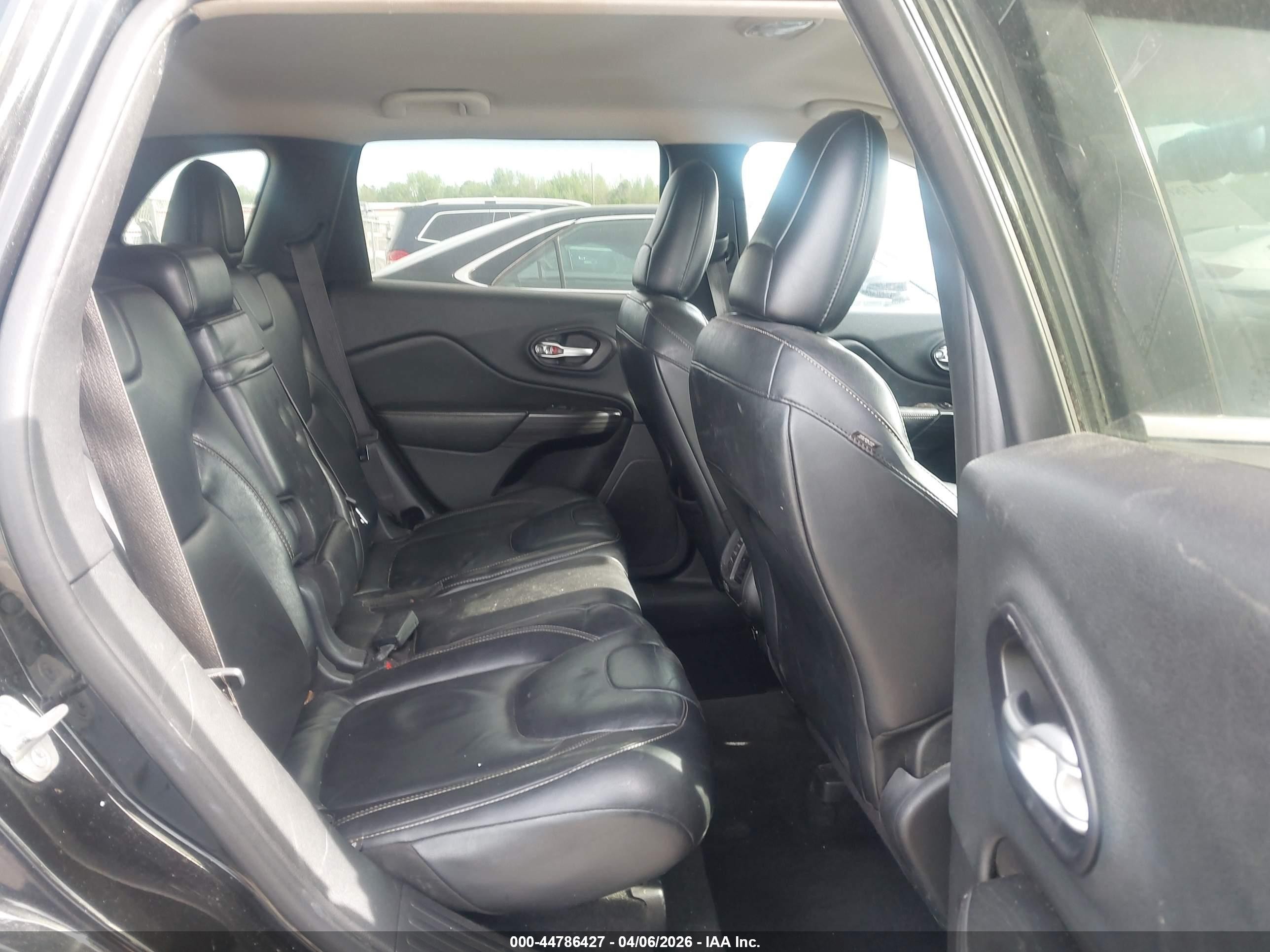 2014 Jeep Cherokee Limited Black vin: 1C4PJMDB4EW272828