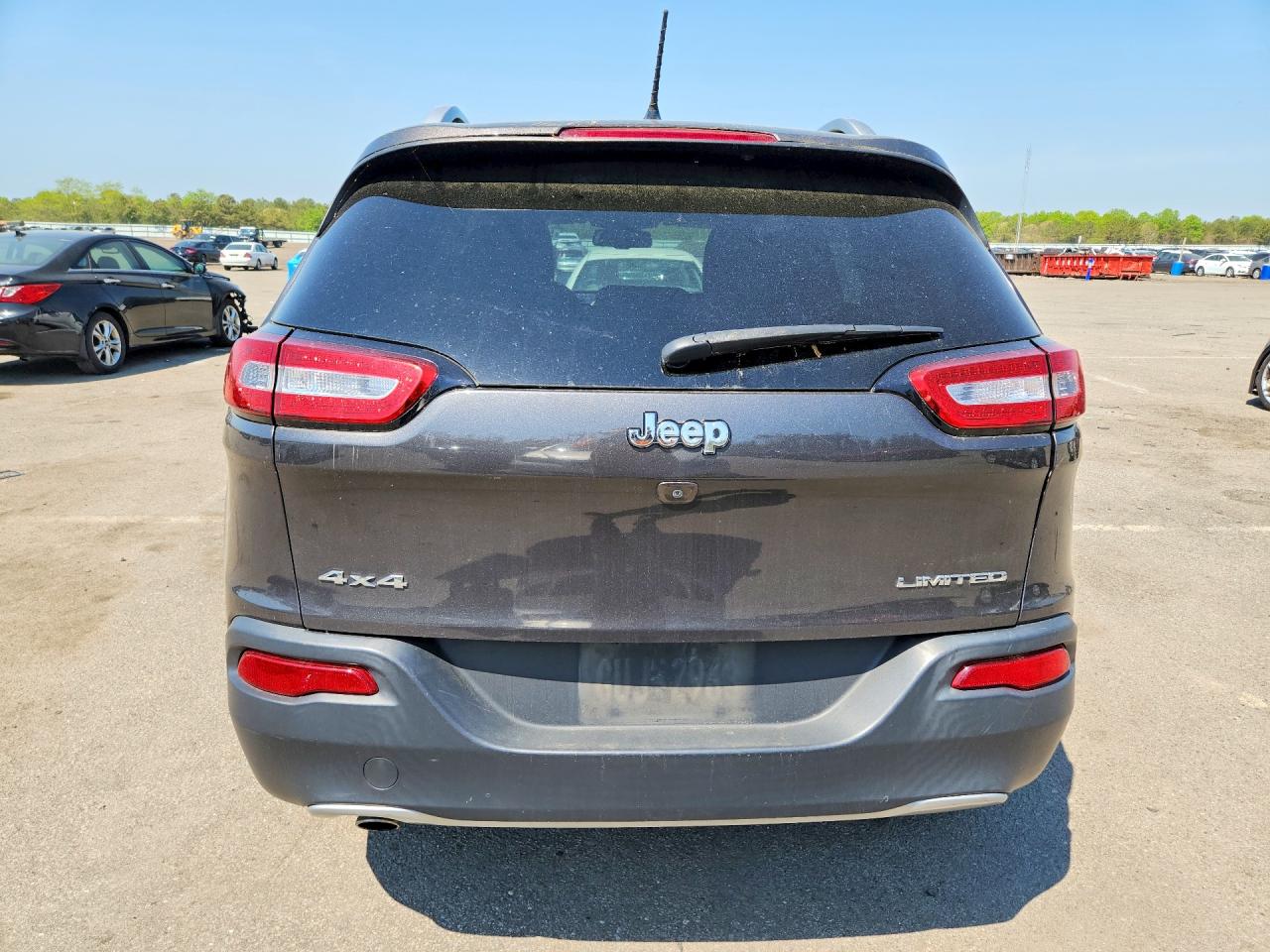2015 Jeep Cherokee Limited Gray vin: 1C4PJMDB4FW512445