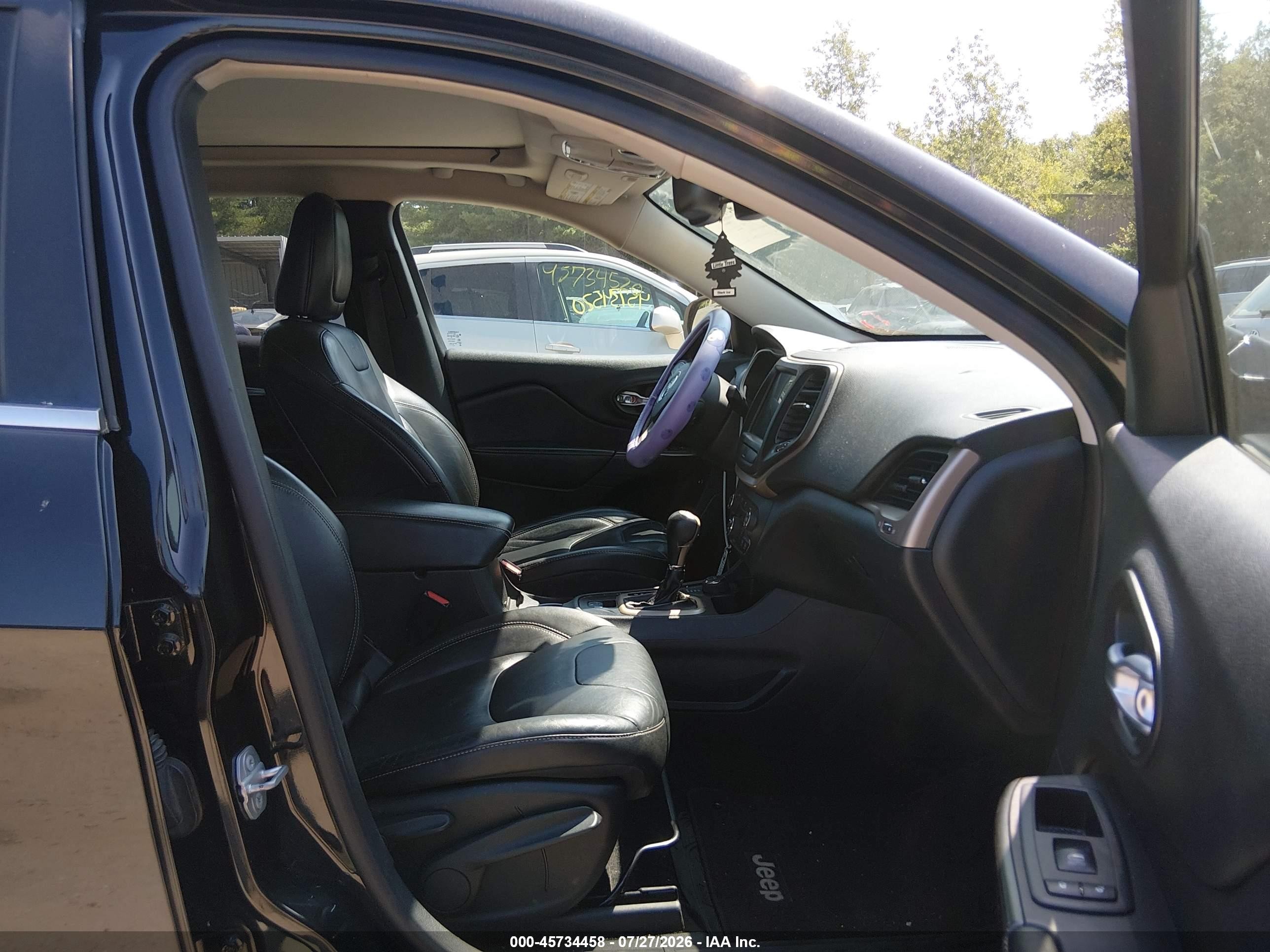2015 Jeep Cherokee Limited Черный vin: 1C4PJMDB4FW538382