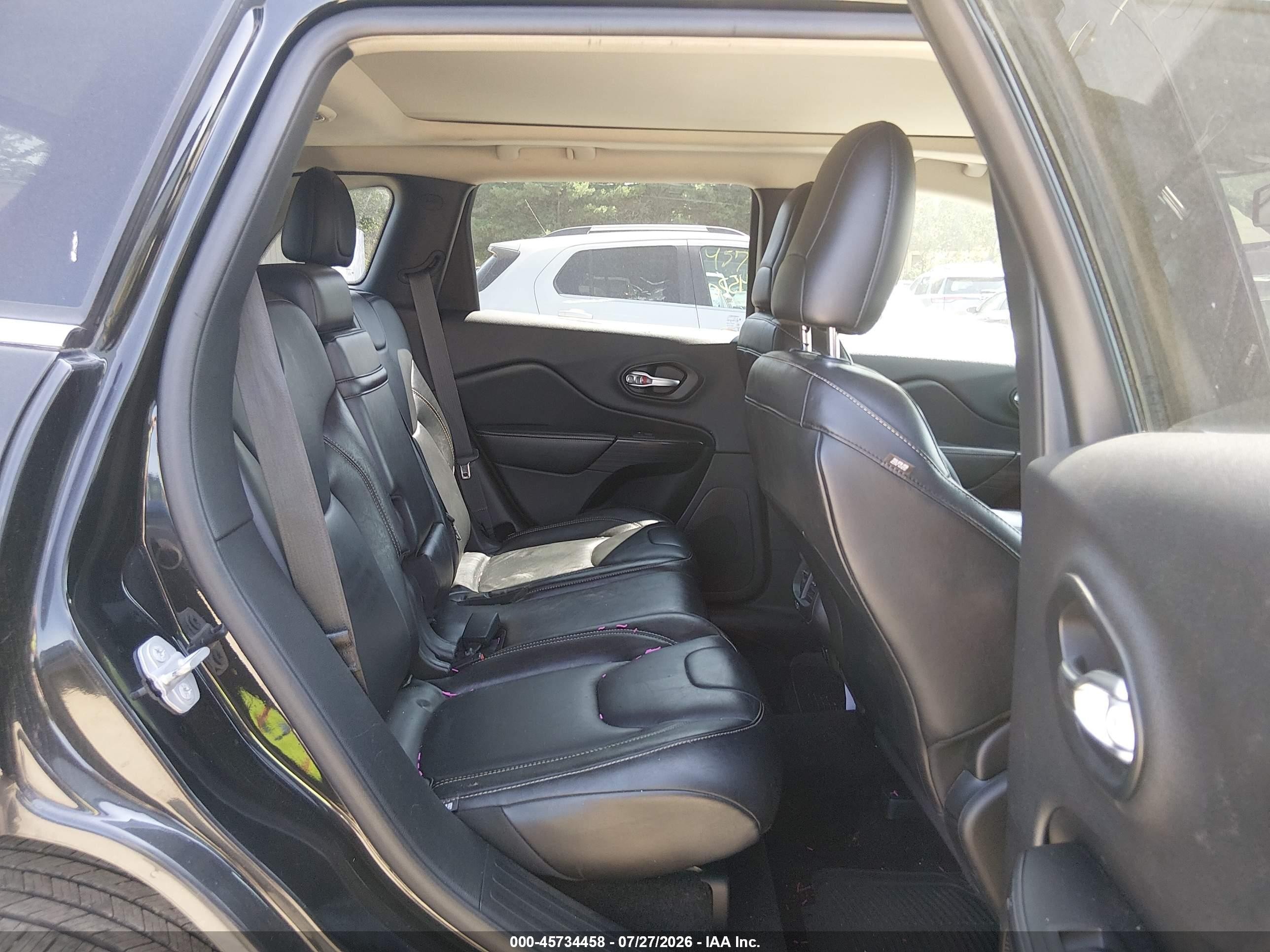 2015 Jeep Cherokee Limited Черный vin: 1C4PJMDB4FW538382