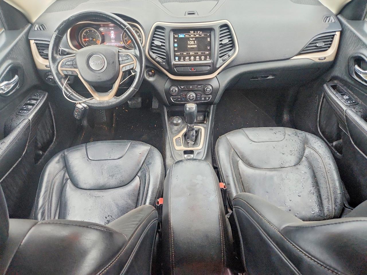 2015 Jeep Cherokee Limited Gray vin: 1C4PJMDB4FW599814